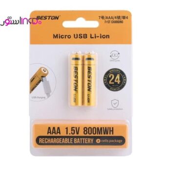 باتری شارژی اندرویدی نیم قلمی بستون beston 3am-22