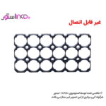 براکت 18 باتری 18650 هولدر 6*3