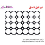 براکت 24 باتری 18650 هولدر 6*4