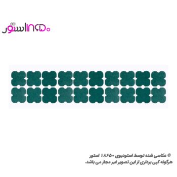 واشر کاغذی عایق 4 باتری 18650 ته باتری شیاردار