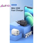 شارژر اصلی آیفون 20 وات تایپ سی کولا kuulaa mini fast charge 20w
