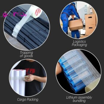 چسب فایبرگلاس باتری 18650