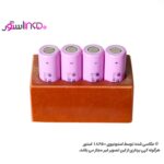 فیکسچر دو ردیفه 18650