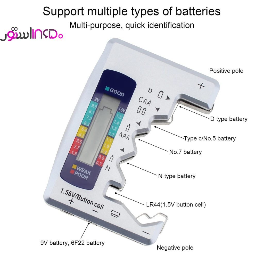 تستر باتری قلم