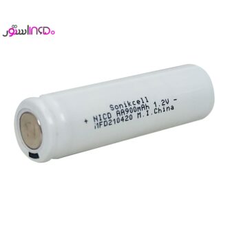 باتری شارژی نیم قلمی sonikcell aaa battery 900mah