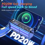 transparent shell powerbank casing