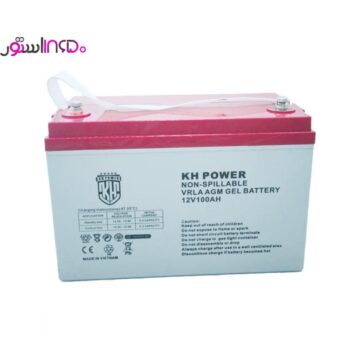 باتری 100 آمپر کی اچ پاور kh power 12v 100a