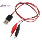 usb to aligator clip
