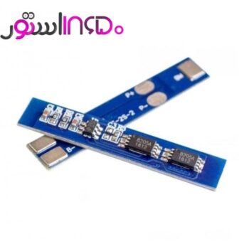 ماژول bms محافظ شارژ 2 سلول 2 آمپر باریک