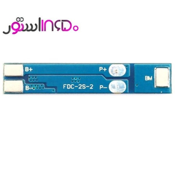 ماژول bms محافظ شارژ 2 سلول 2 آمپر باریک