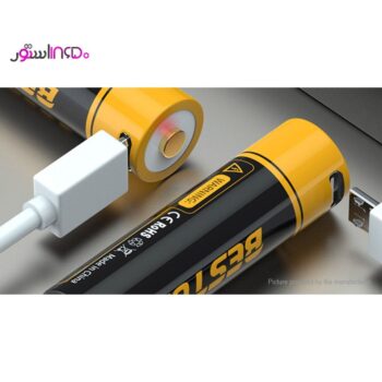 باتری قلمی شارژی micro usb beston