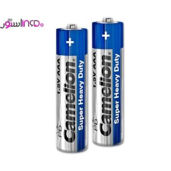 باتری ارزان نیم قلمی کملیون camelion battery aaa super heavy duty