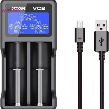 شارژر و تستر باتری لیتیوم xtar vc2